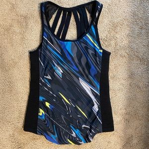 Fabletics top with cut out back